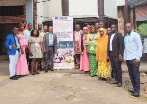 Journalist training in Yaounde, Cameroon