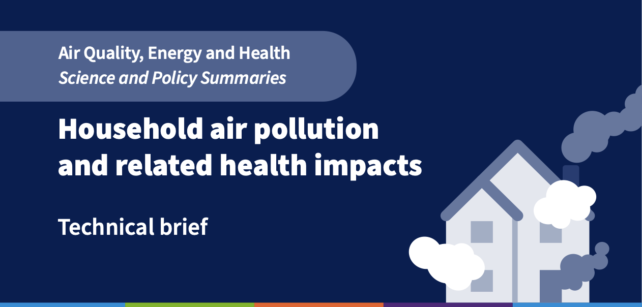 Publication: Household air pollution and related health impacts